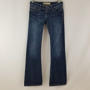 BKE Buckle Stella Thick Stitch Jeans 28x31.5